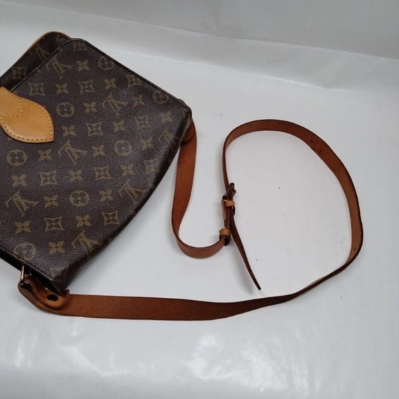 100% Authentic Louis Vuitton Cartouchiere GM Brown Crossbody Bag - Picture 3 of 9